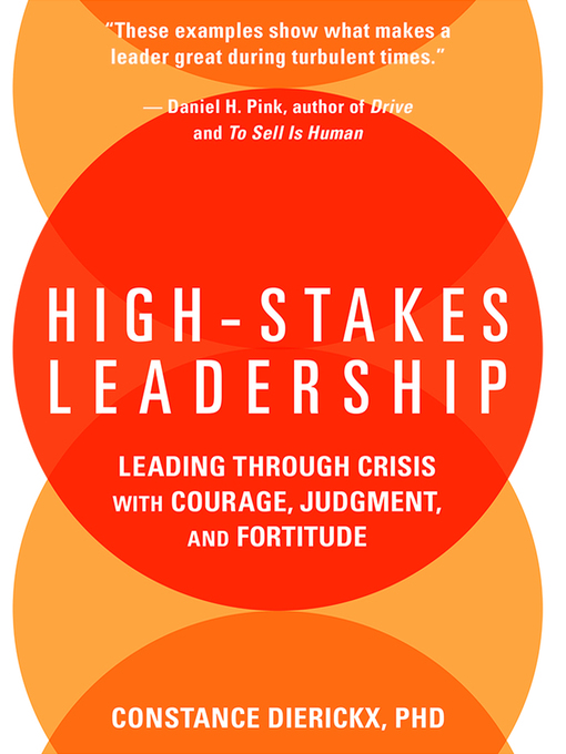 Cover image for High-Stakes Leadership